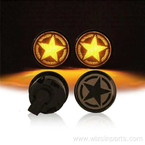 Smoked LED Star Amber Turn Signals